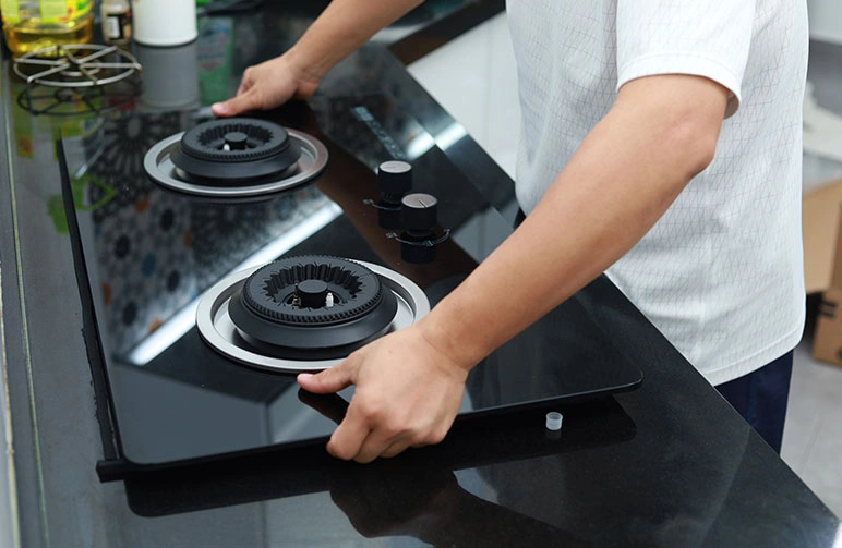 Induction cooktop installed and connected by Russo Electrical in a Sydney kitchen