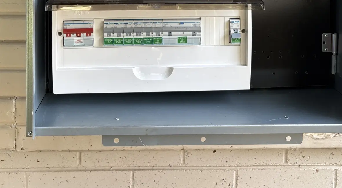 Completed switchboard upgrade in Gladesville